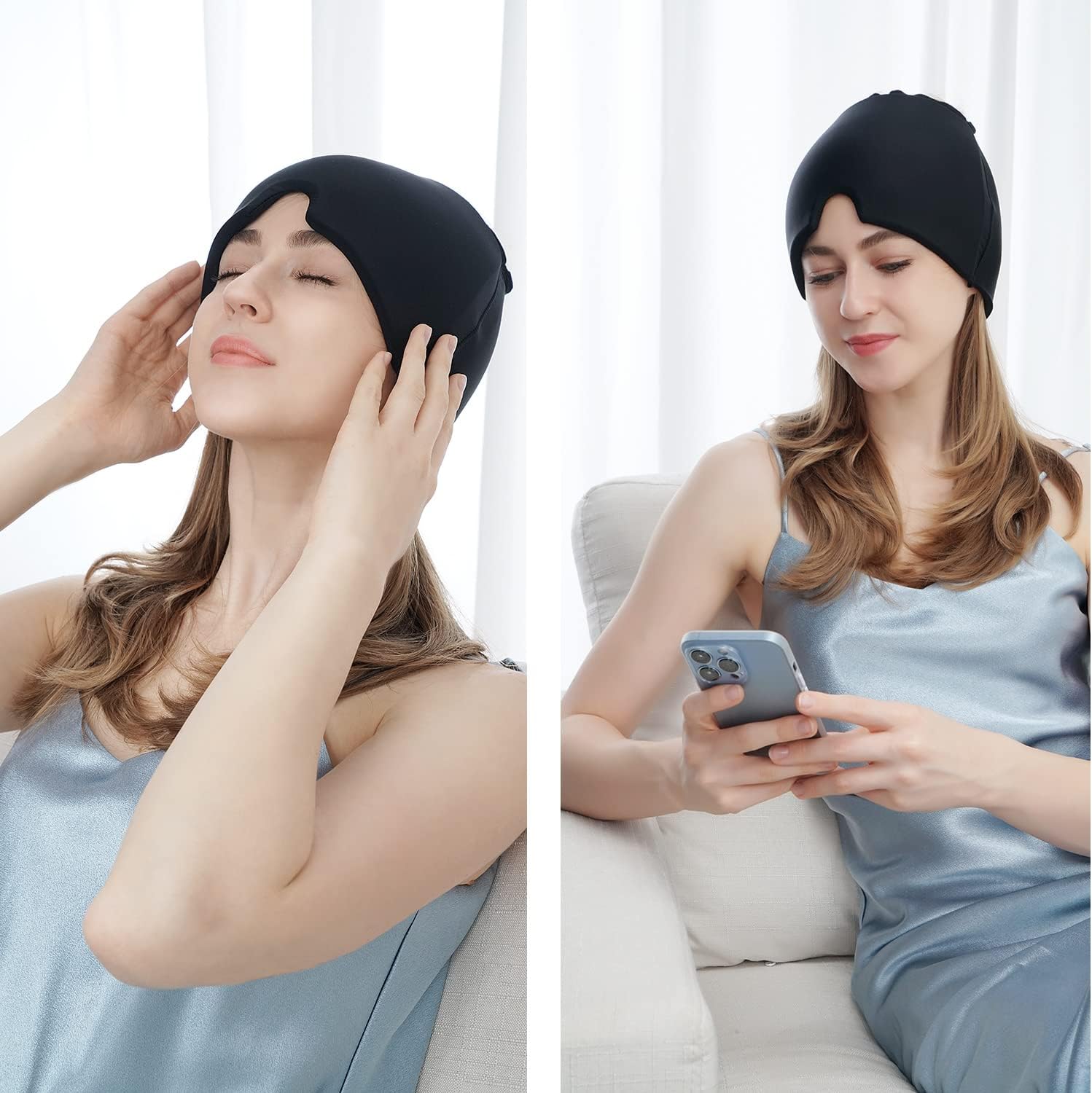 Gorro Anti Migraña y Estrés (Terapia Dual Frío y Calor) – LO QUE TÚ ...